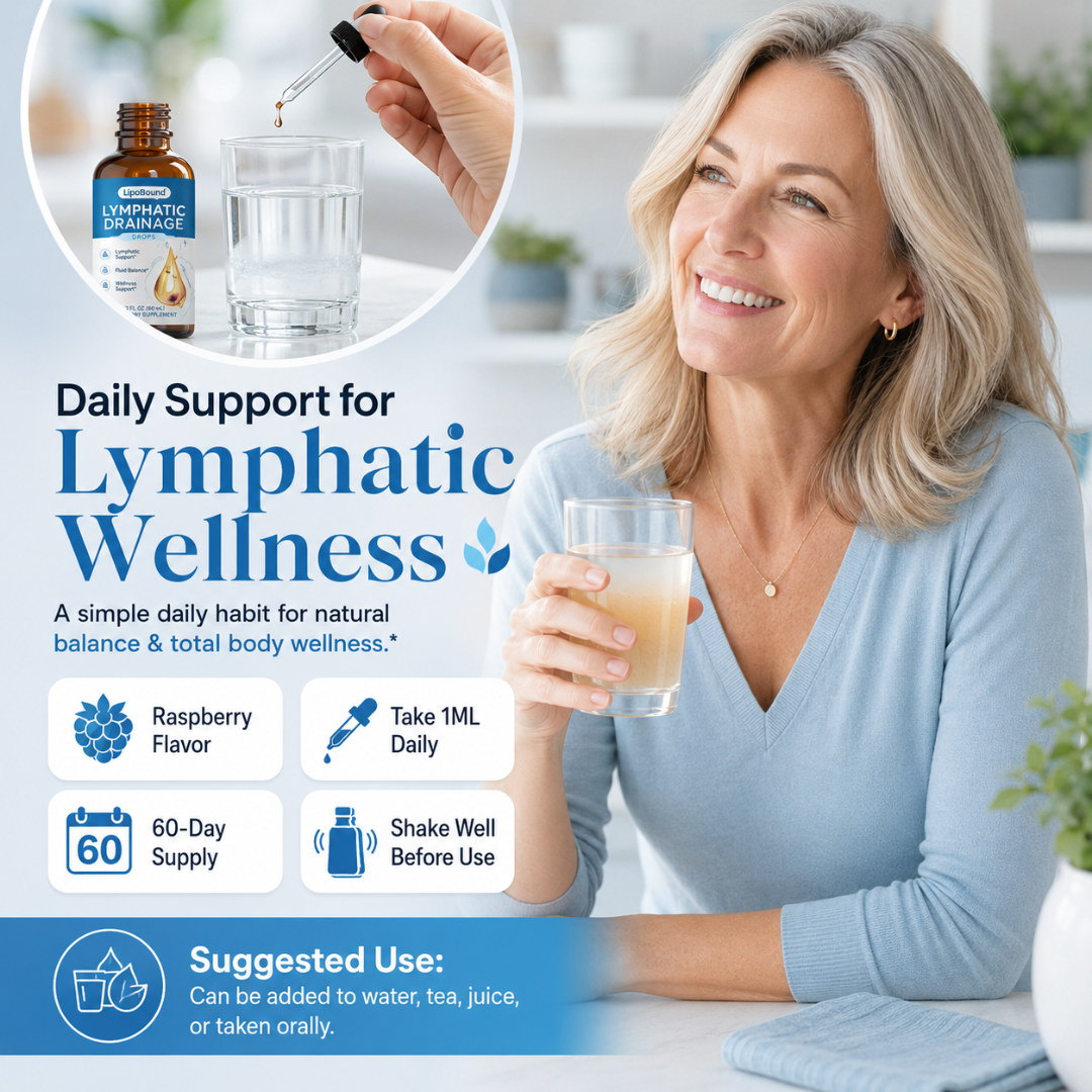 Liposomal Lymphatic Drainage Drops By Kurenai