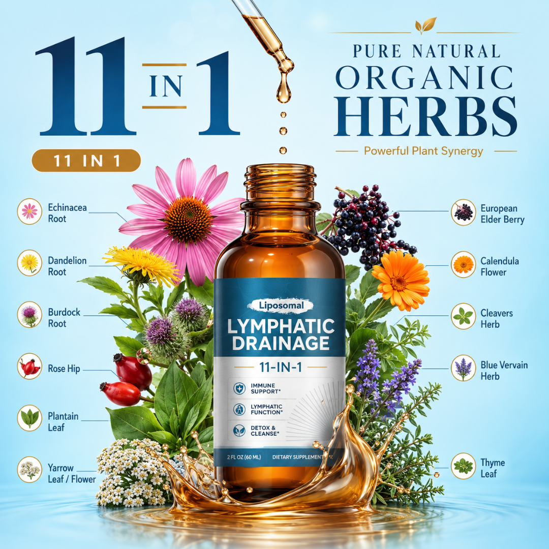 Liposomal Lymphatic Drainage Drops By Kurenai