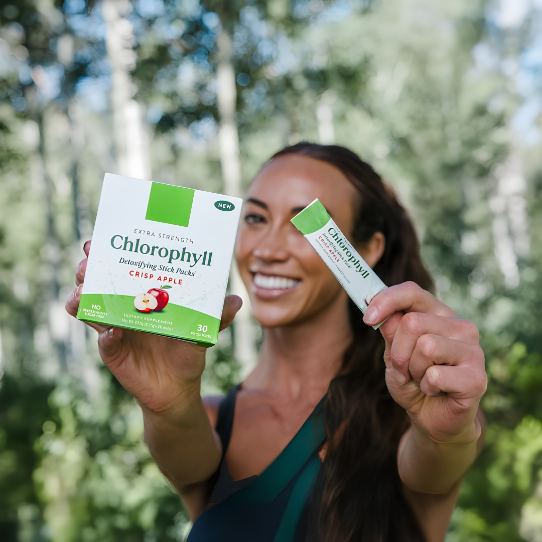 Chlorophyll Stick Packs for Gut Health