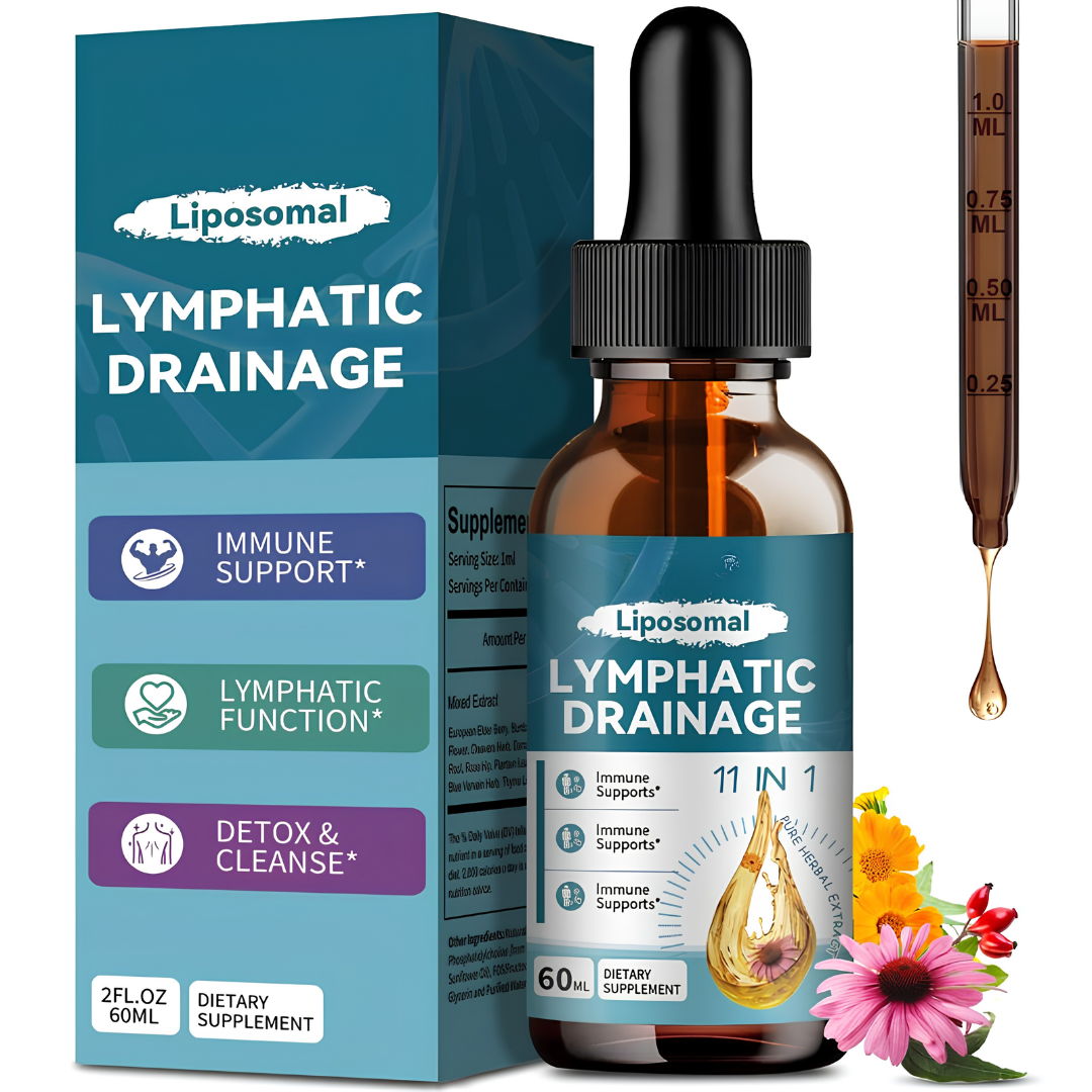 Liposomal Lymphatic Drainage Drops By Kurenai