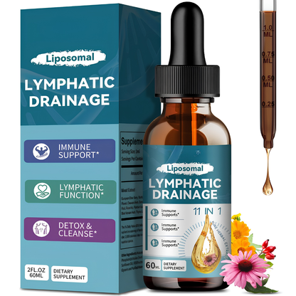 Liposomal Lymphatic Drainage Drops By Kurenai